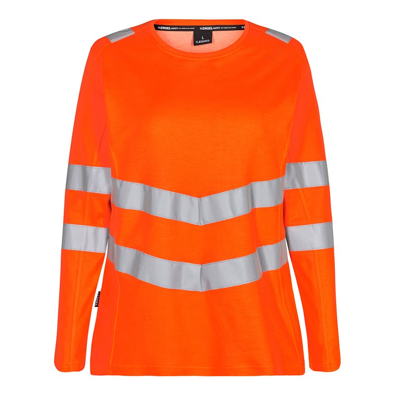 Ovenstående underjordisk Ælte F-Engel Safety Dame T-shirt L/S Orange " VEB.DK - din tøj leverandør
